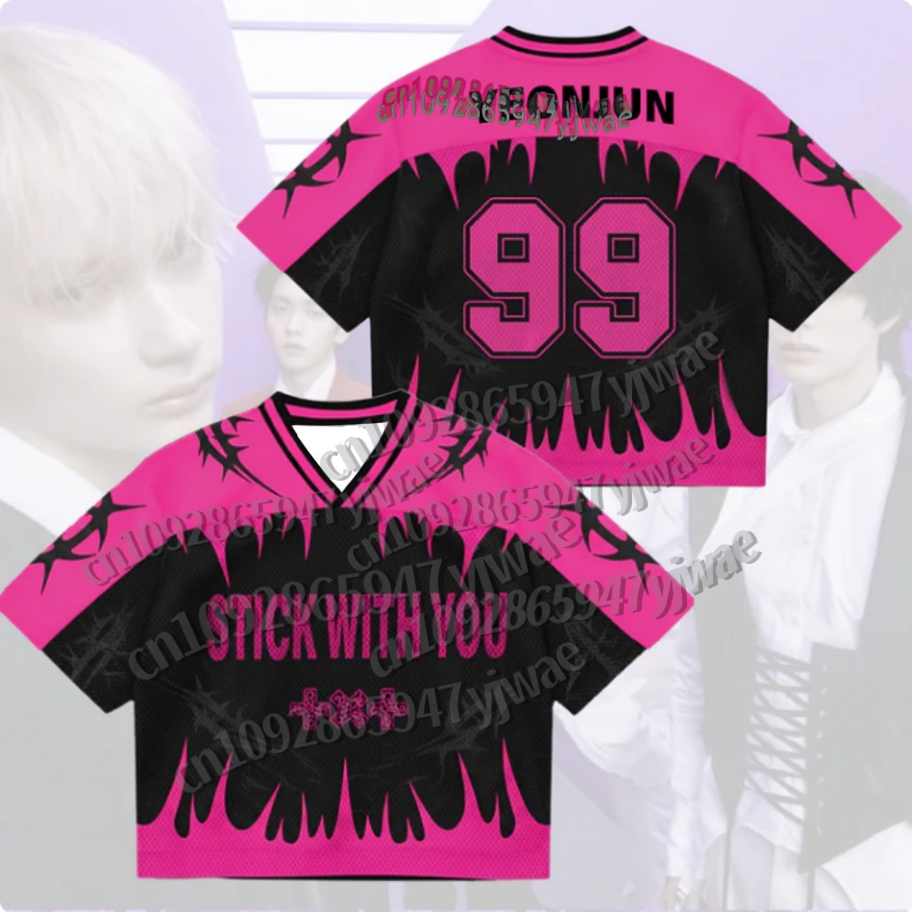 Street Fashion Jersey - 26 Summer Men's&Women's Album TXT Jersey
