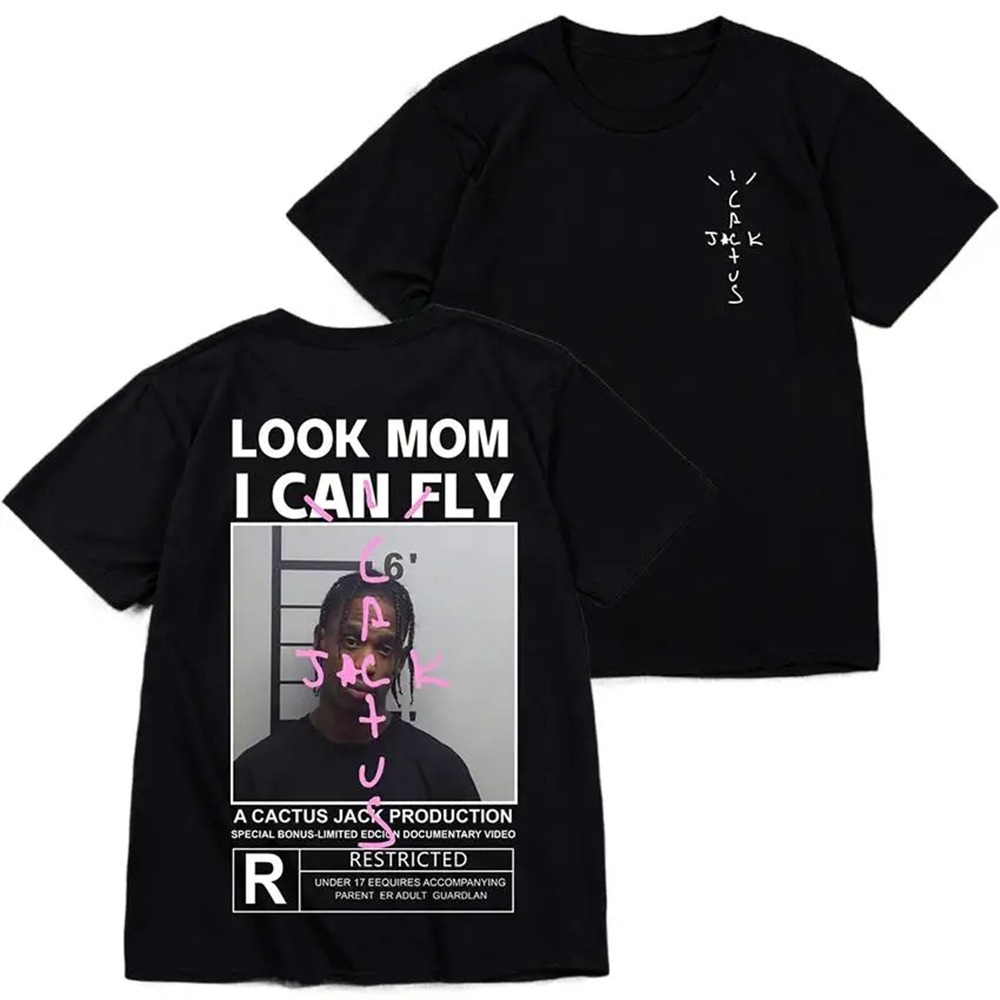 Street Fashion Look - Cactus Jack High Quality Men Cotton