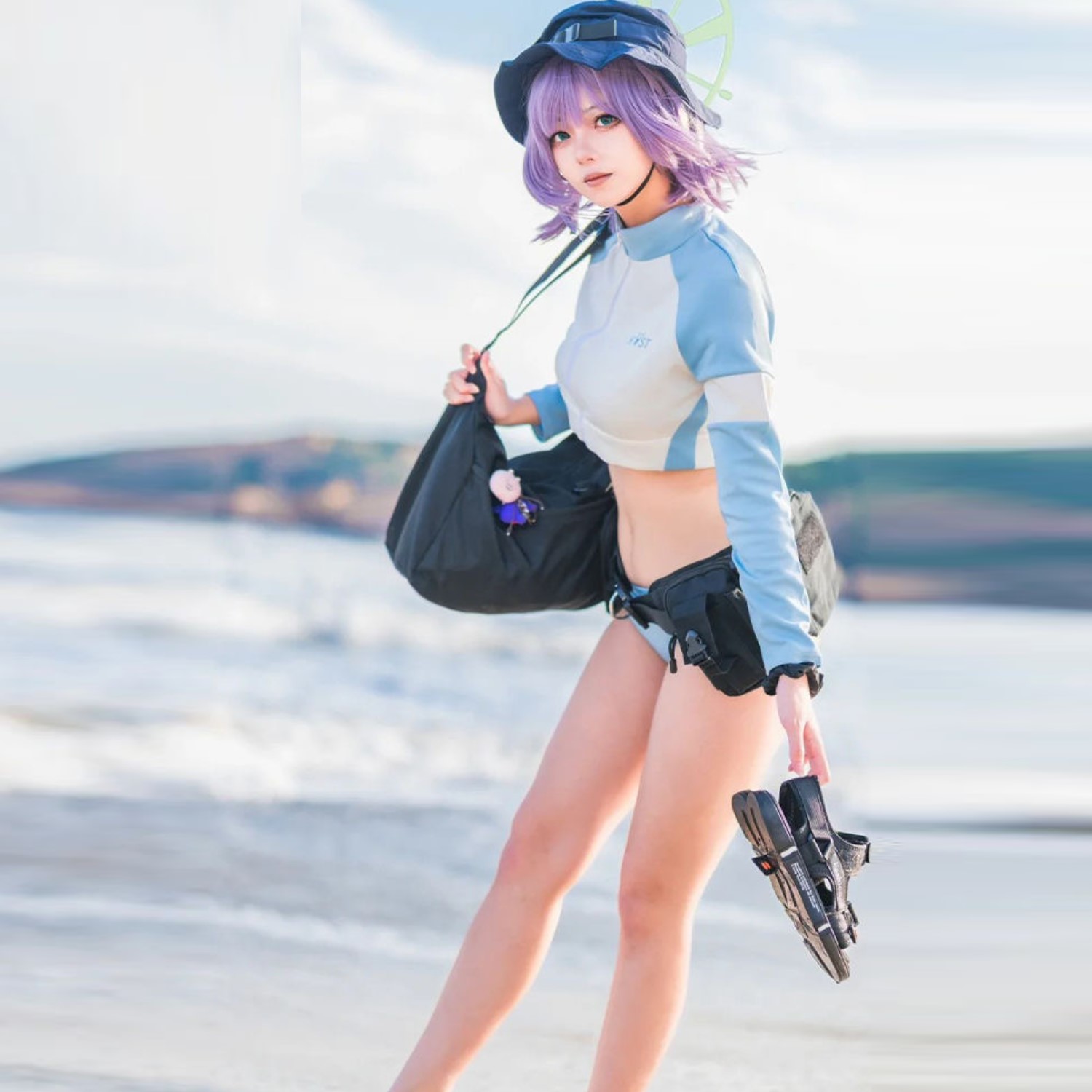 Sorai Saki Cosplay Anime Game  - Street Fashion Female avaliação e preço