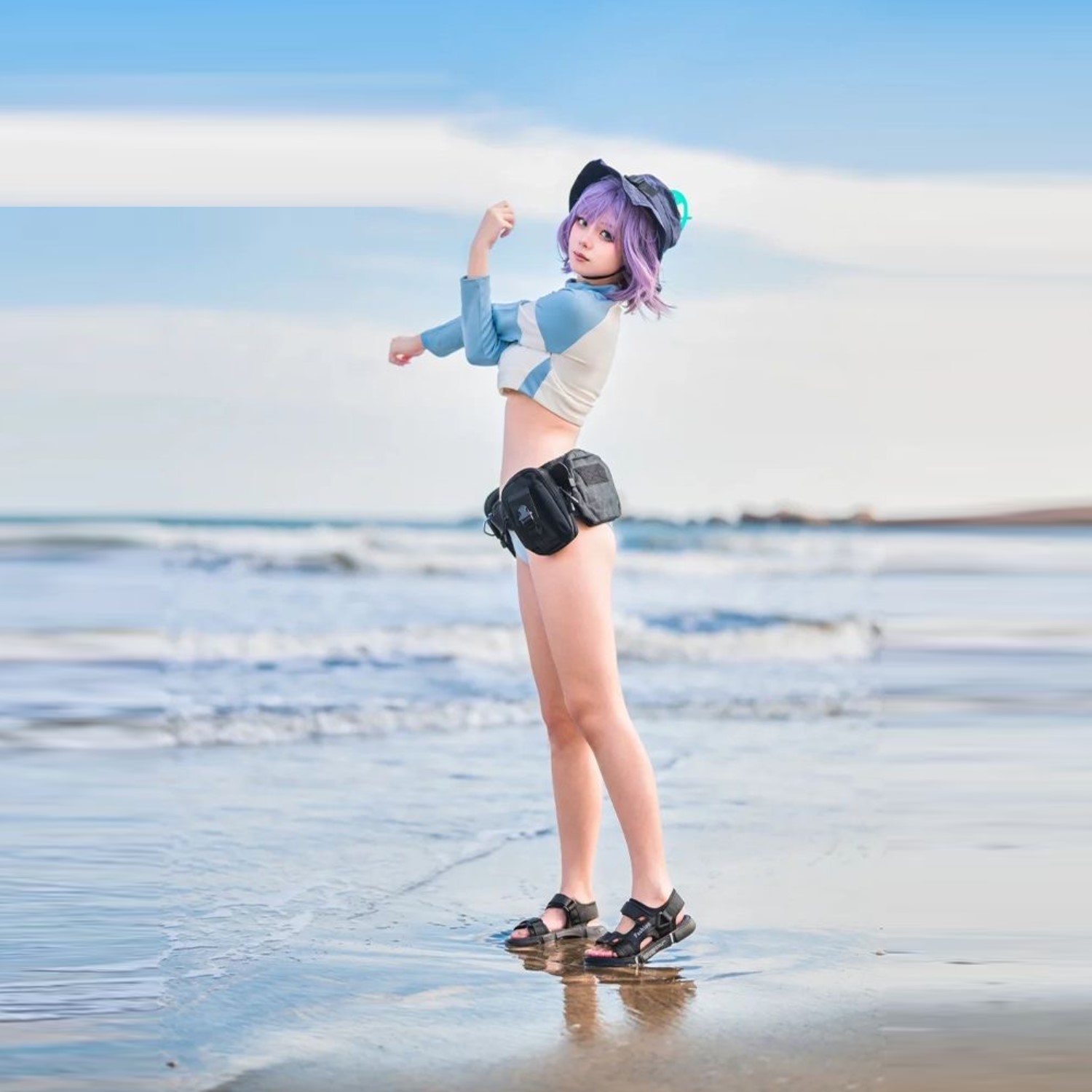 Sorai Saki Cosplay Anime Game  - Street Fashion Female avaliação e preço
