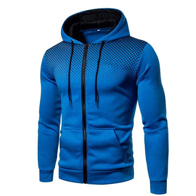 2025 New Men's Zipper Hoodie O - Street Fashion Men 2025 avaliação e preço