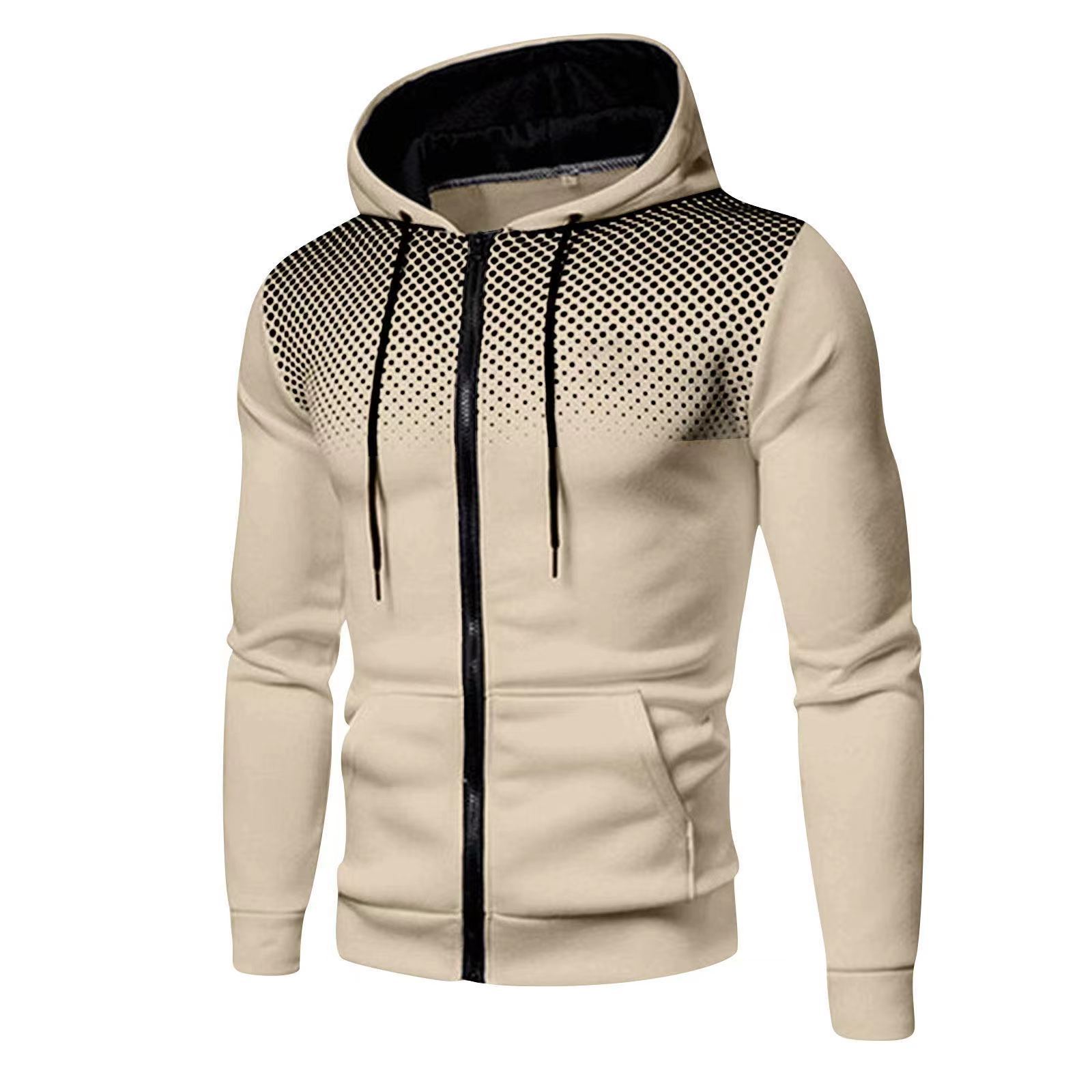 2025 New Men's Zipper Hoodie O - Street Fashion Men 2025 avaliação e preço