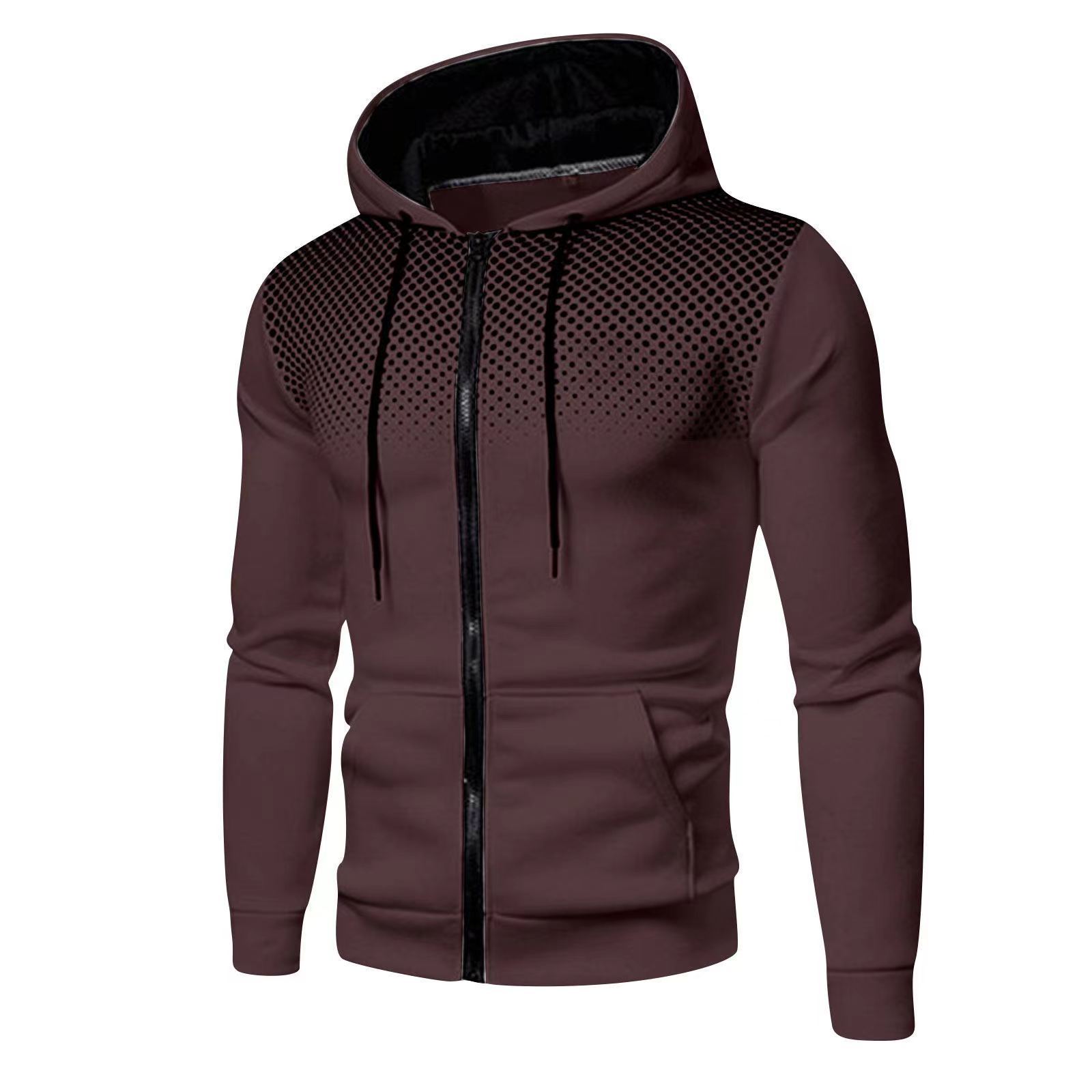 2025 New Men's Zipper Hoodie O - Street Fashion Men 2025 avaliação e preço