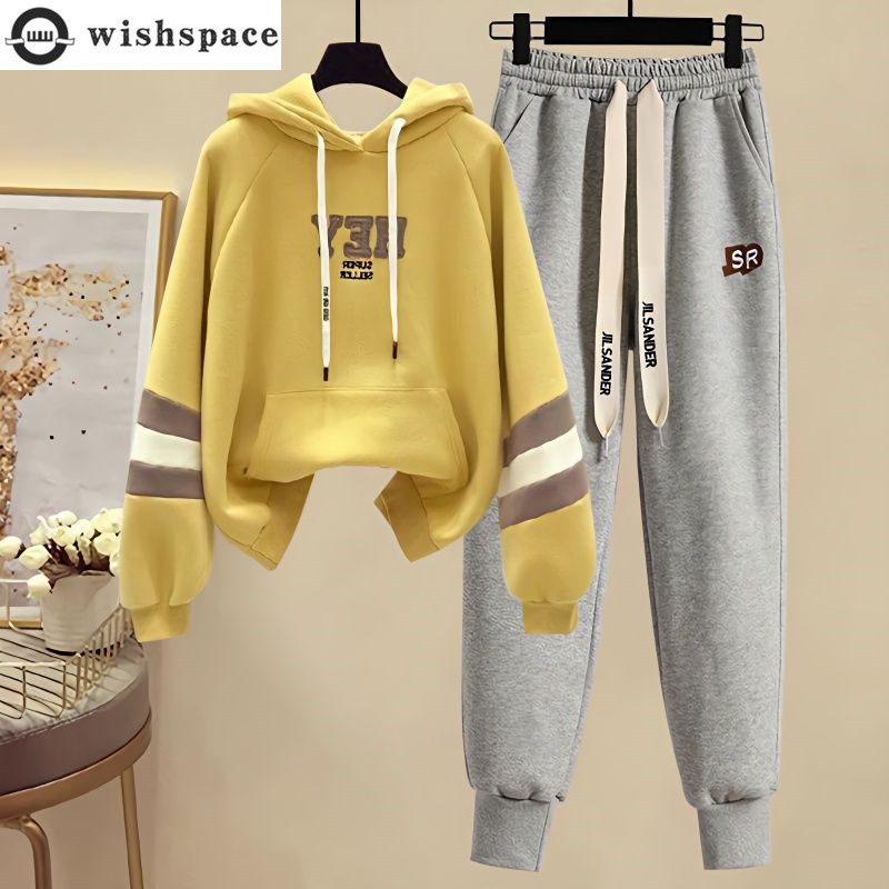 Sports Set for Women in Spring - Street Fashion Korean avaliação e preço