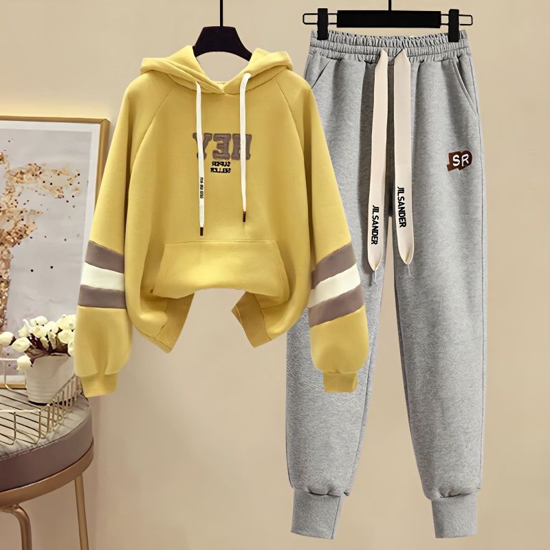 Sports Set for Women in Spring - Street Fashion Korean avaliação e preço