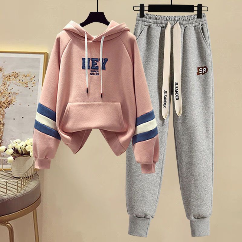 Sports Set for Women in Spring - Street Fashion Korean avaliação e preço