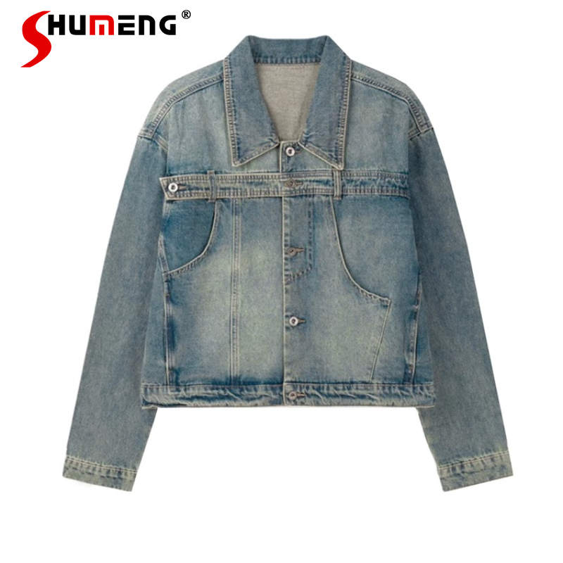 Fashion Retro Denim Jackets Me - Street Fashion Men 2025 avaliação e preço