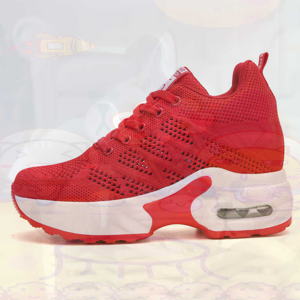 Red Size 36 Shoes Woman Tennis - Street Fashion Couple avaliação e preço