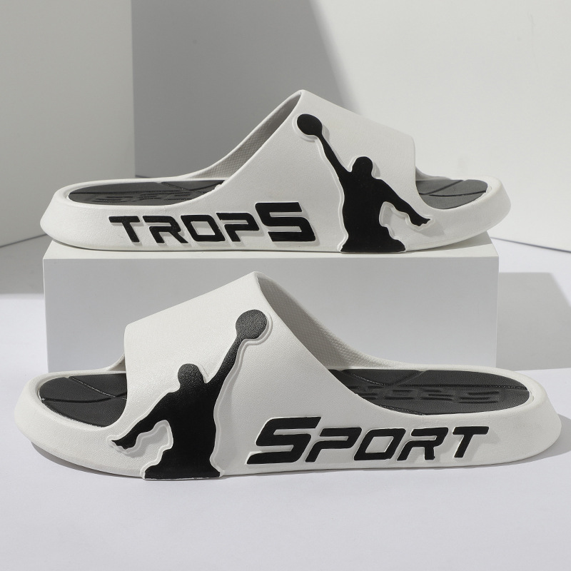 Fashion Men's Slippers PVC Sof - Street Fashion Couple avaliação e preço