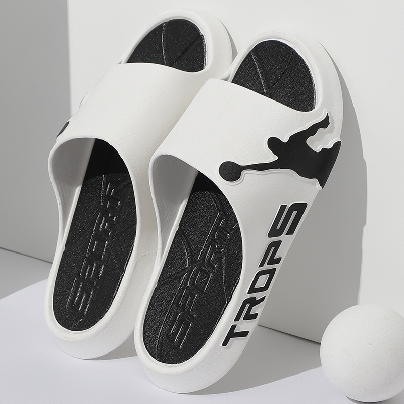 Fashion Men's Slippers PVC Sof - Street Fashion Couple avaliação e preço