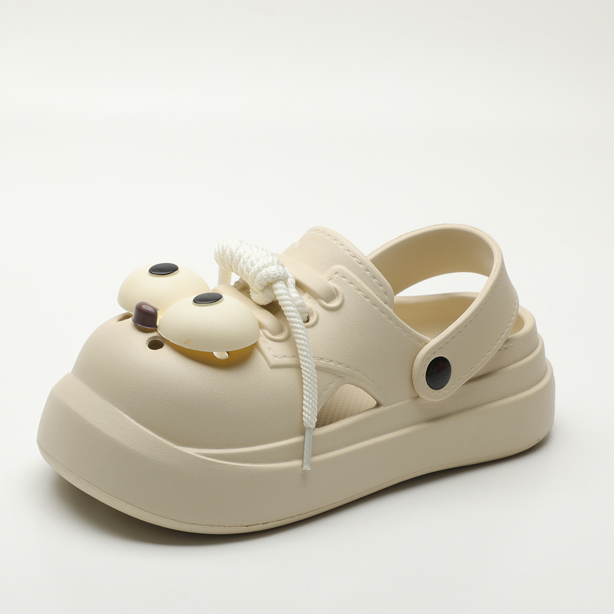 Cute DIY Big Eyes Fashion Clog - Street Fashion Walk avaliação e preço