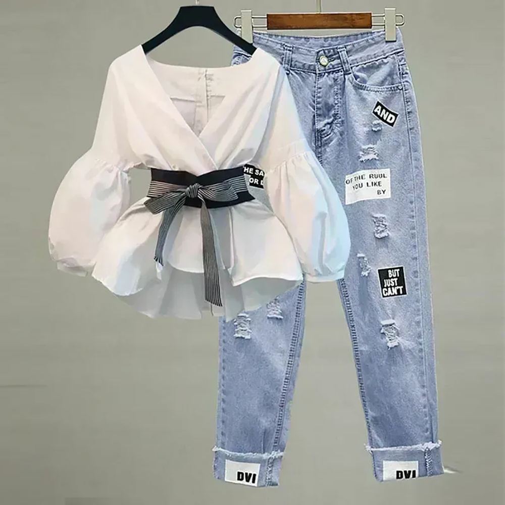 Women Elegant V-Neck Stripe La - Street Fashion Korean avaliação e preço