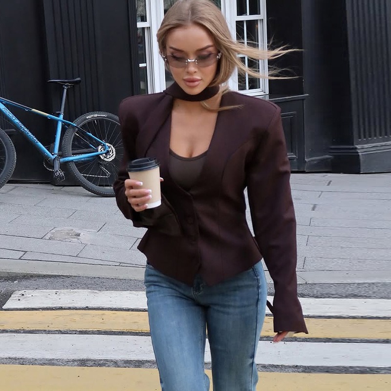 Tuularose Women Fashion Blazer - Street Fashion Look avaliação e preço