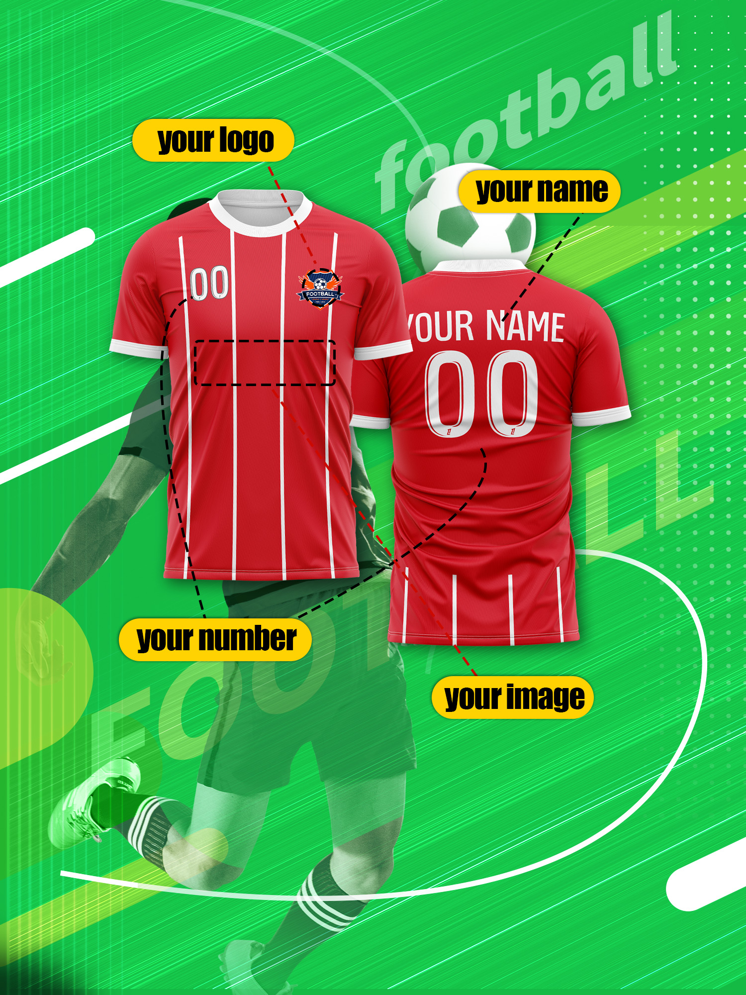 Custom Photo Name Number Socce - Street Fashion Jersey avaliação e preço