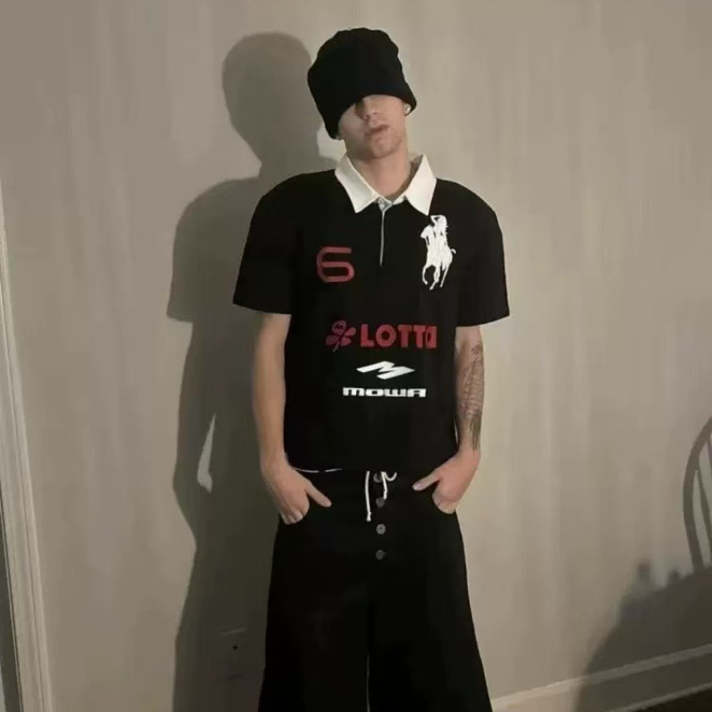 2025 Summer Men's High Street  - Street Fashion Men 2025 avaliação e preço