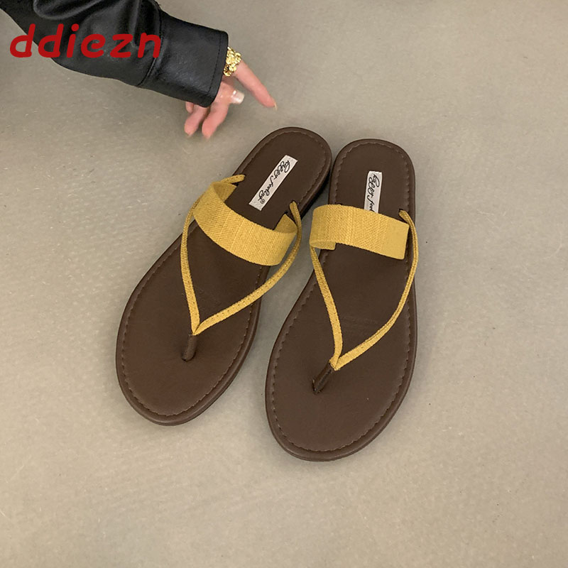 New 2026 Summer Beach Flip Flo - Street Fashion Female avaliação e preço