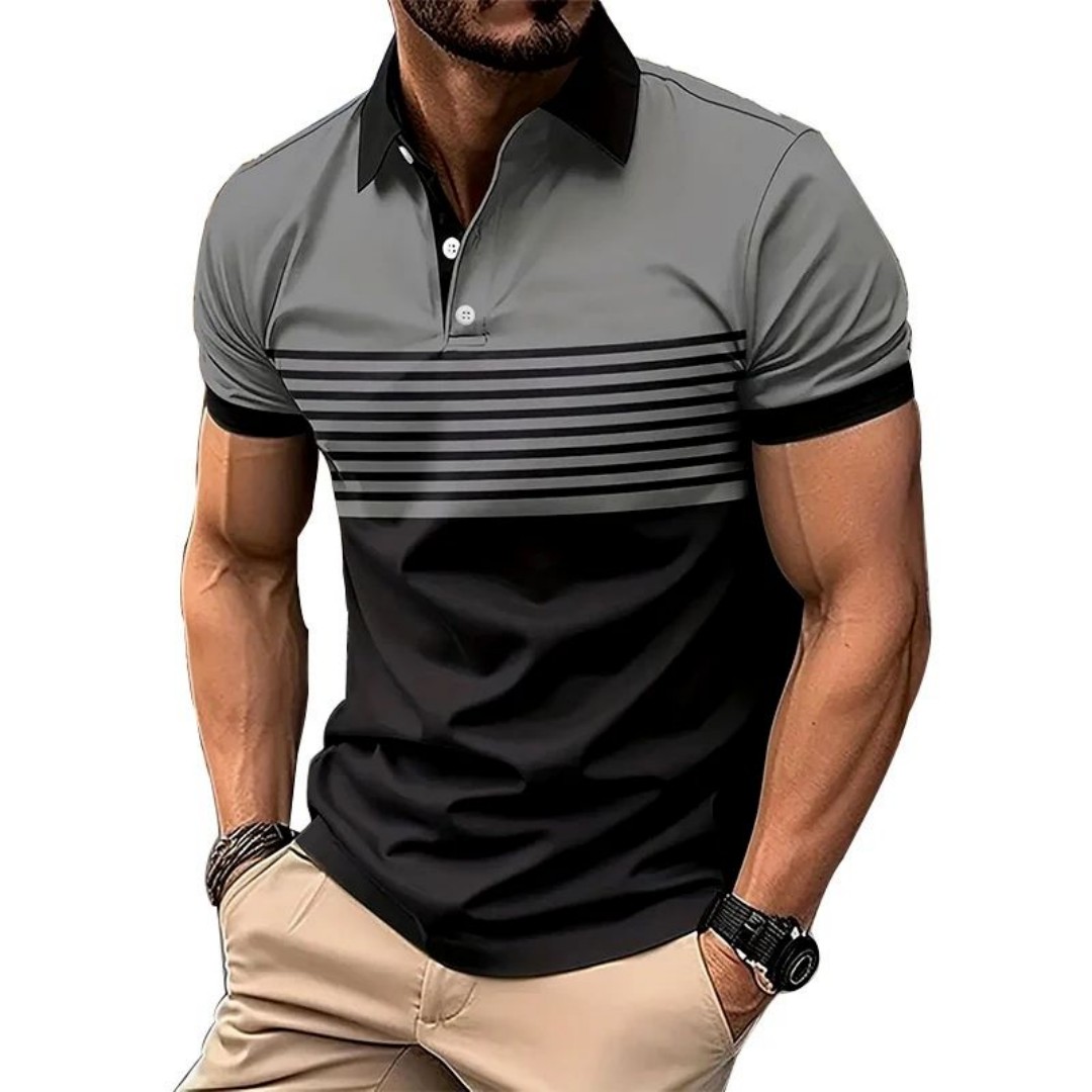 The 2025 summer new men's POLO - Street Fashion Men 2025 avaliação e preço