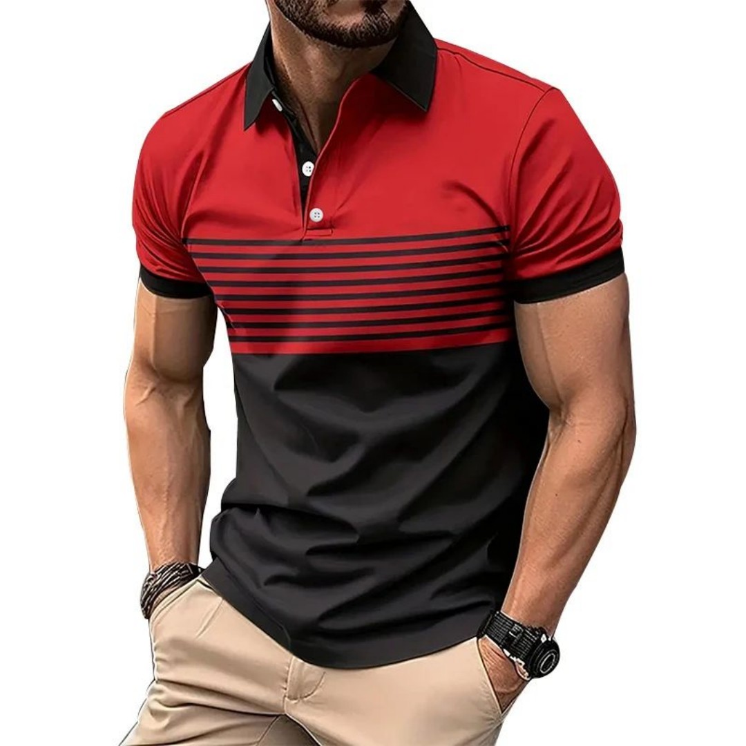 The 2025 summer new men's POLO - Street Fashion Men 2025 avaliação e preço