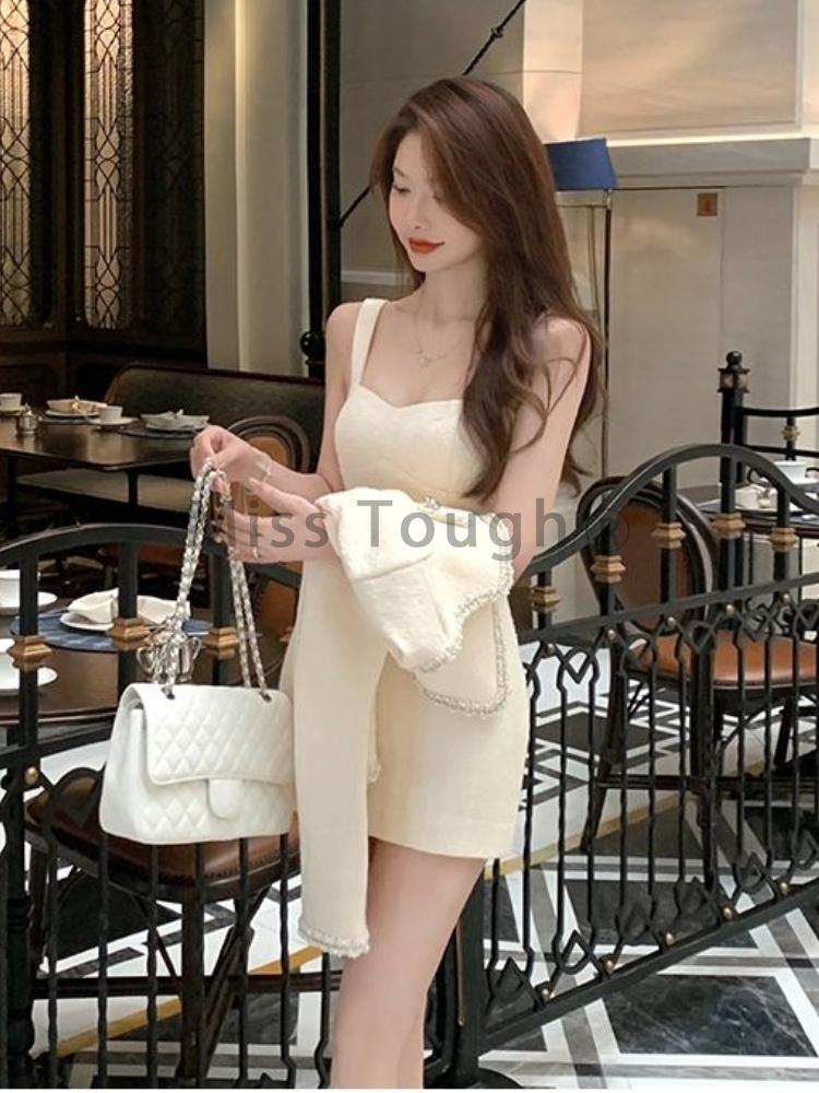 Frence Elegant Two Piece Set W - Street Fashion Korean avaliação e preço