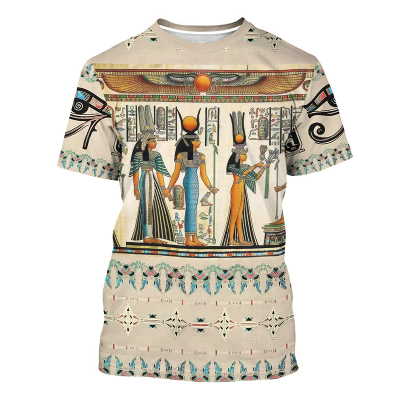 Summer 3D Print Ancient Egypt  - Street Fashion Egypt avaliação e preço