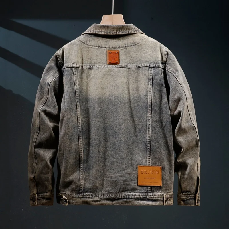 2025 New Large Jacket Men's Fa - Street Fashion Men 2025 avaliação e preço