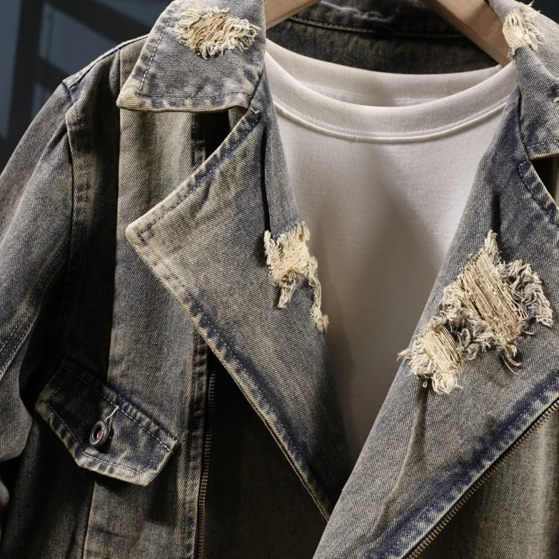 2025 New Large Jacket Men's Fa - Street Fashion Men 2025 avaliação e preço