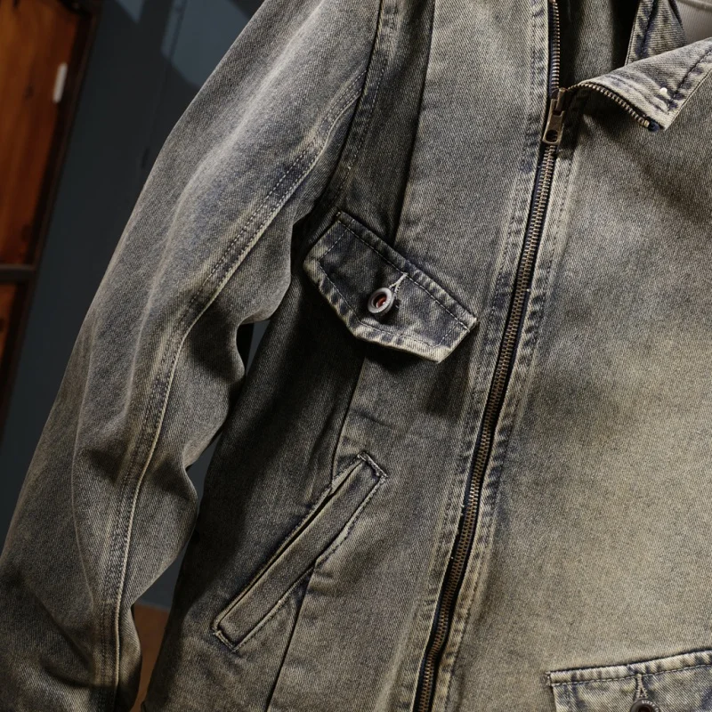 2025 New Large Jacket Men's Fa - Street Fashion Men 2025 avaliação e preço